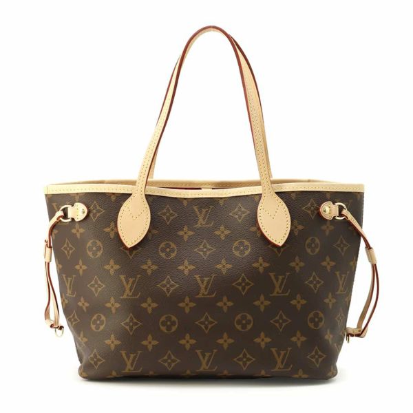 ルイヴィトン トートバッグ モノグラム ネヴァーフルPM ポーチ付き M41245 LOUIS VUITTON ヴィトン バッグ