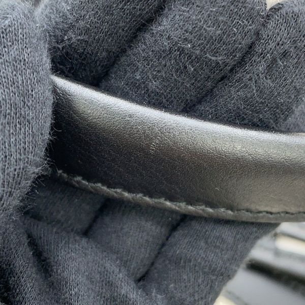 バレンシアガ トートバッグ ネイビーカバス S ポーチ付 339933 BALENCIAGA 黒 白 スモールサイズ