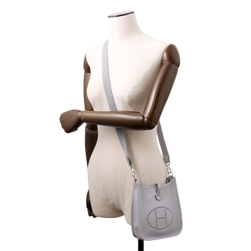 エルメス エブリンTPM 111cm アマゾングリパンタン/シルバー金具 トリヨンクレマンス K刻印