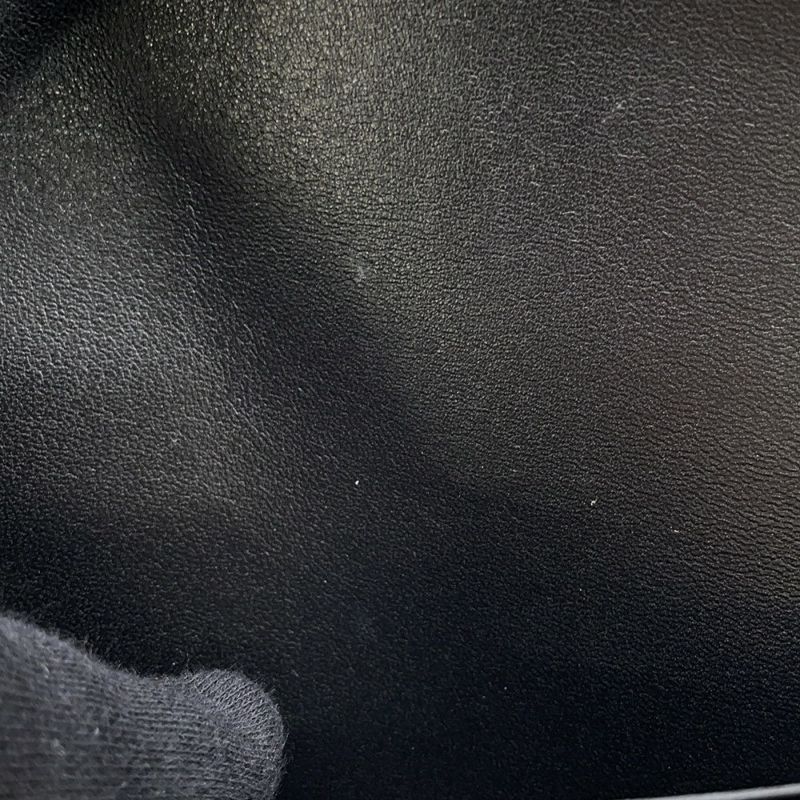 エルメス 長財布 コンスタンス ロング ブラック/ゴールド金具 アリゲーターマット C刻印 HERMES 財布 黒