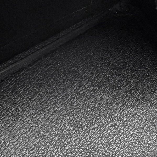 エルメス バーキン25 タッチ ブラック/ピンクゴールド金具 トゴ/アリゲーターマット Z刻印HERMES Birkin ハンドバッグ 黒