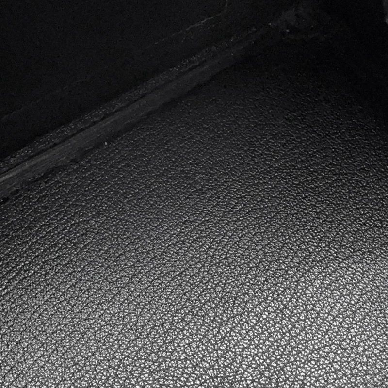 エルメス バーキン25 タッチ ブラック/ピンクゴールド金具 トゴ/アリゲーターマット Z刻印HERMES Birkin ハンドバッグ 黒