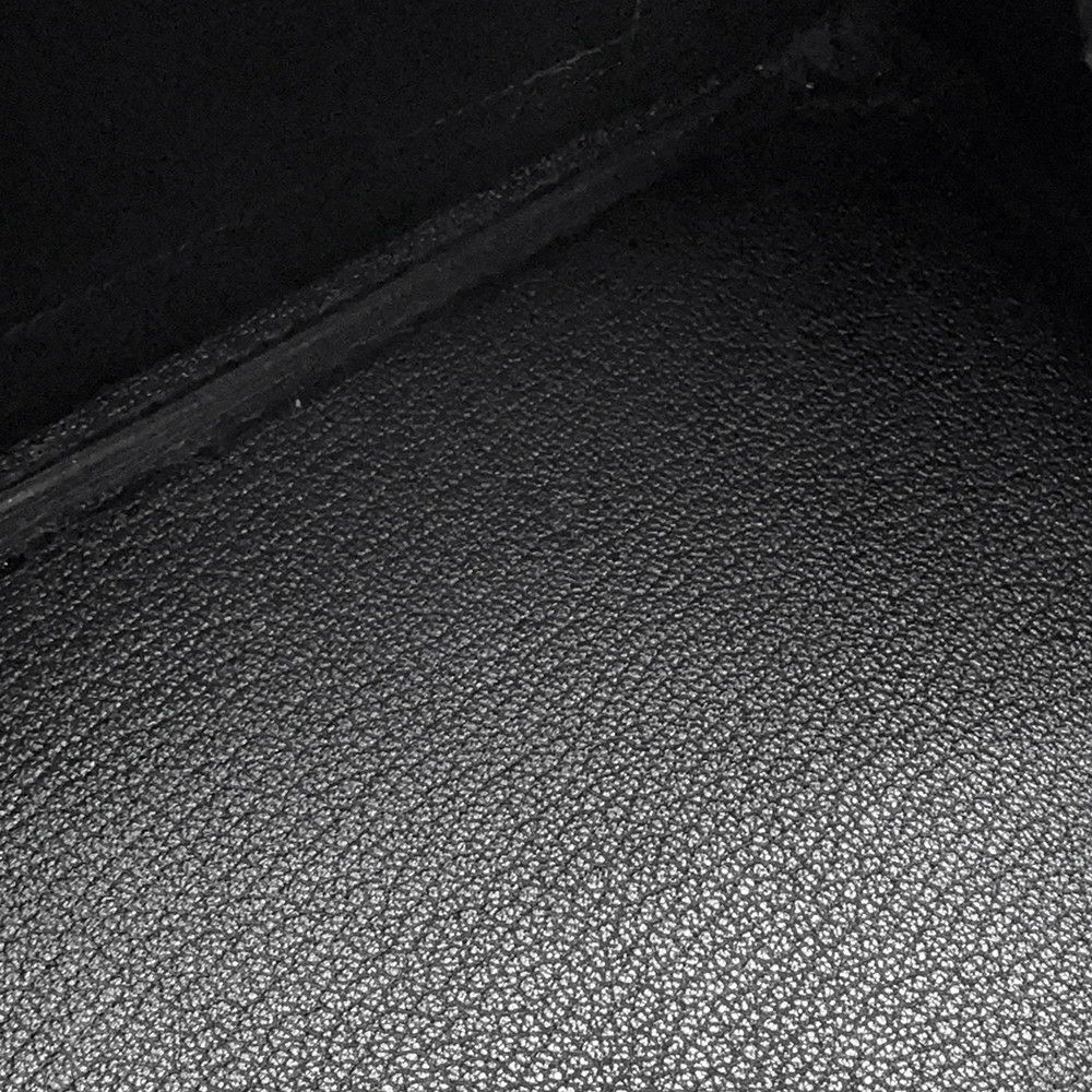 エルメス バーキン25 タッチ ブラック/ピンクゴールド金具 トゴ/アリゲーターマット Z刻印HERMES Birkin ハンドバッグ 黒