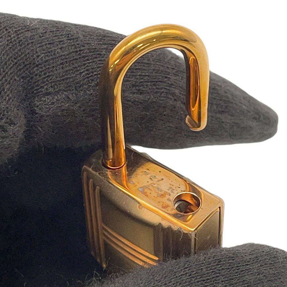 エルメス バーキン25 タッチ ブラック/ピンクゴールド金具 トゴ/アリゲーターマット Z刻印HERMES Birkin ハンドバッグ 黒