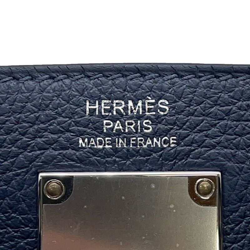 エルメス ボディバッグ ケリー アッカドPM ブルードプリュス/シルバー金具 トゴ K刻印 メンズ