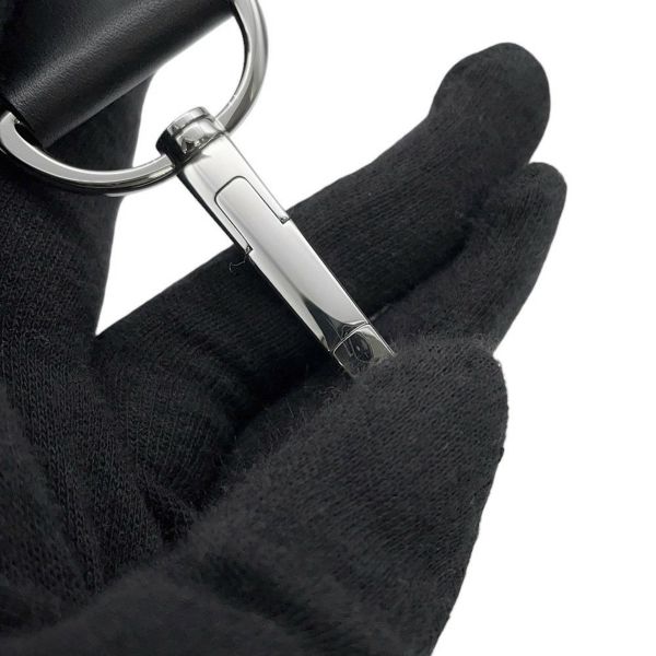 エルメス ショルダーバッグ エブリン3 PM グレー/ブラック/シルバー金具 フェルト/レザー Y刻印 黒