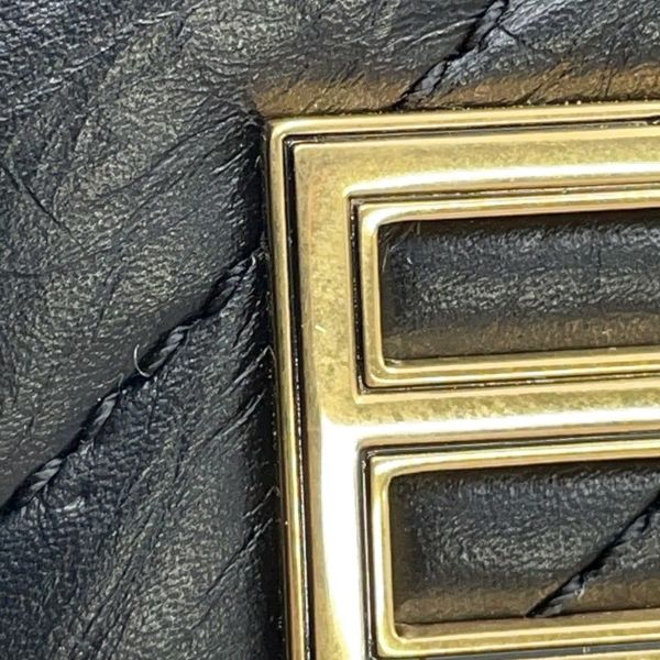 バレンシアガ カードケース キルテッド マグネットカードホルダー クラッシュドカーフレザー 782132 BALENCIAGA 黒