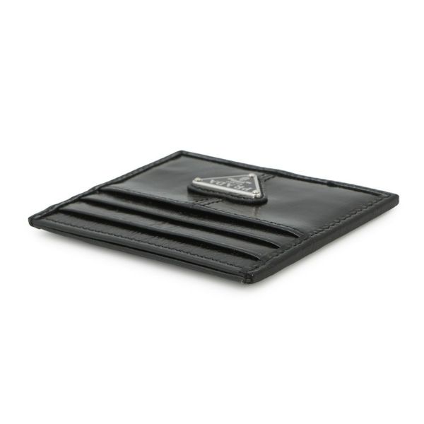 プラダ カードケース ソフトルックスレザー 2MC025 PRADA 財布 黒