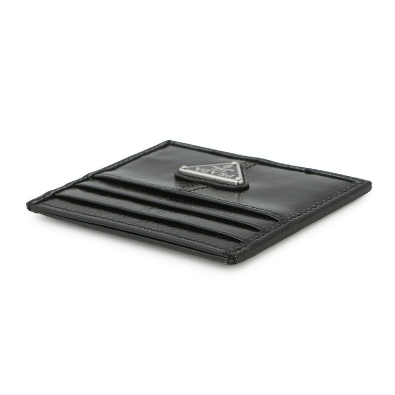 プラダ カードケース ソフトルックスレザー 2MC025 PRADA 財布 黒