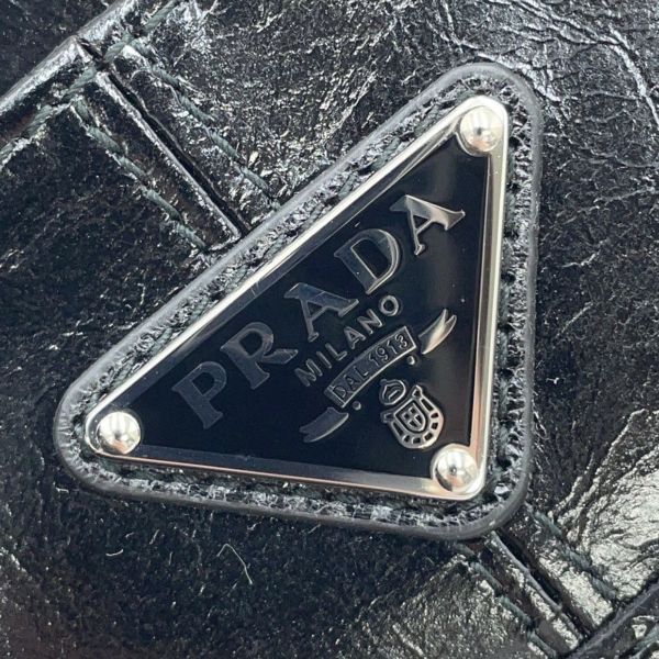 プラダ カードケース ソフトルックスレザー 2MC025 PRADA 財布 黒
