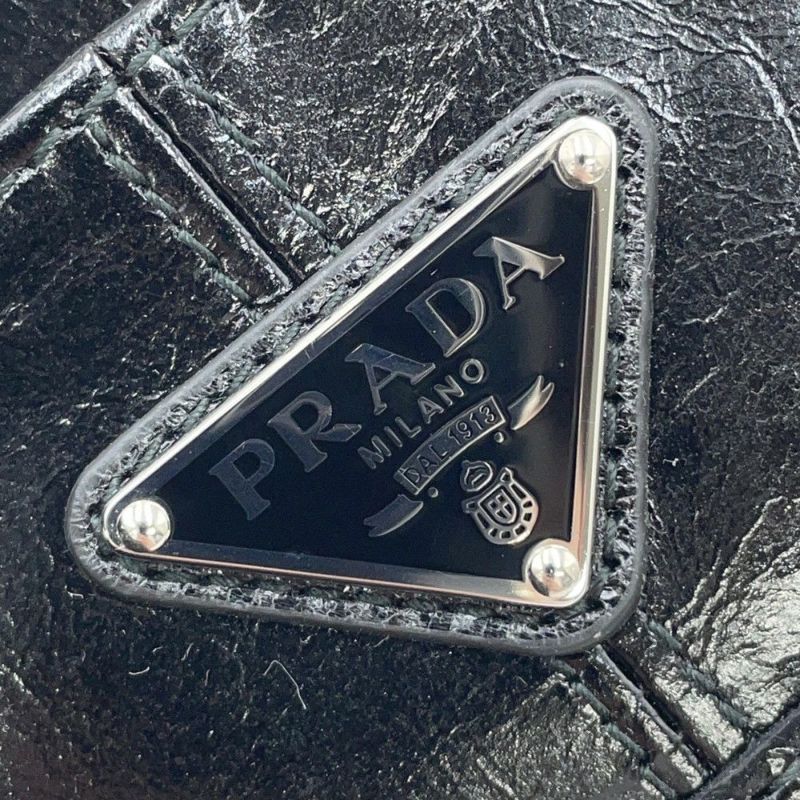 プラダ カードケース ソフトルックスレザー 2MC025 PRADA 財布 黒