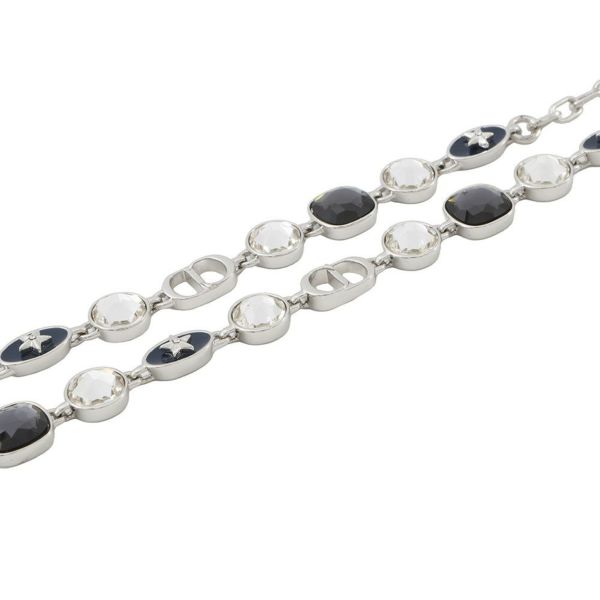 クリスチャン・ディオール ネックレス スターリング カラーストーン メタル Christian Dior アクセサリー