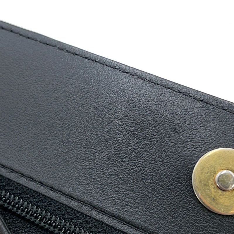 シャネル チェーンウォレット ボーイシャネル マトラッセ ココマーク AP1117 CHANEL 財布 黒