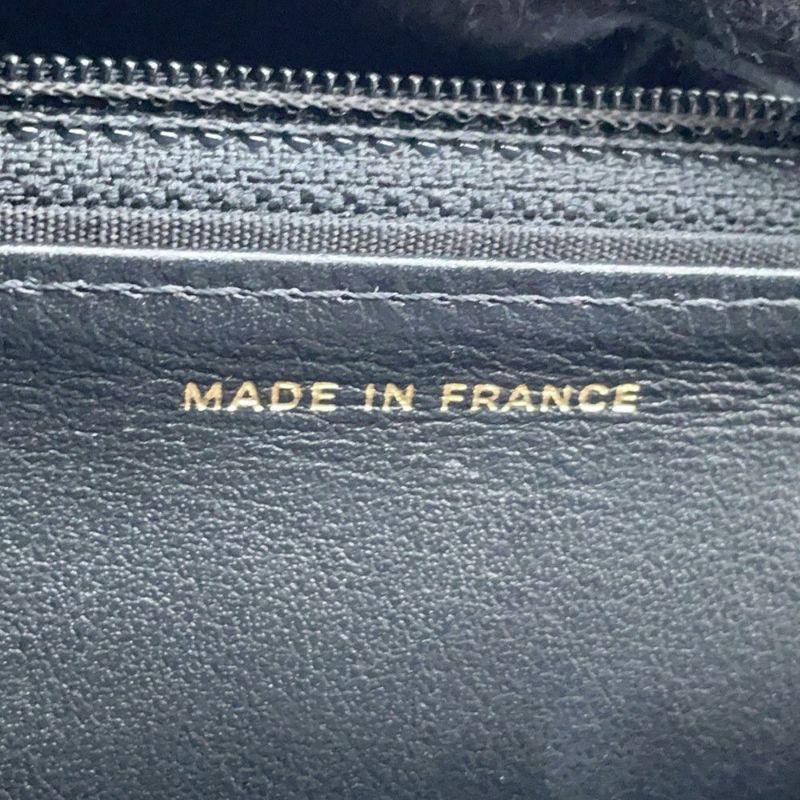 シャネル チェーンウォレット ボーイシャネル マトラッセ ココマーク AP1117 CHANEL 財布 黒