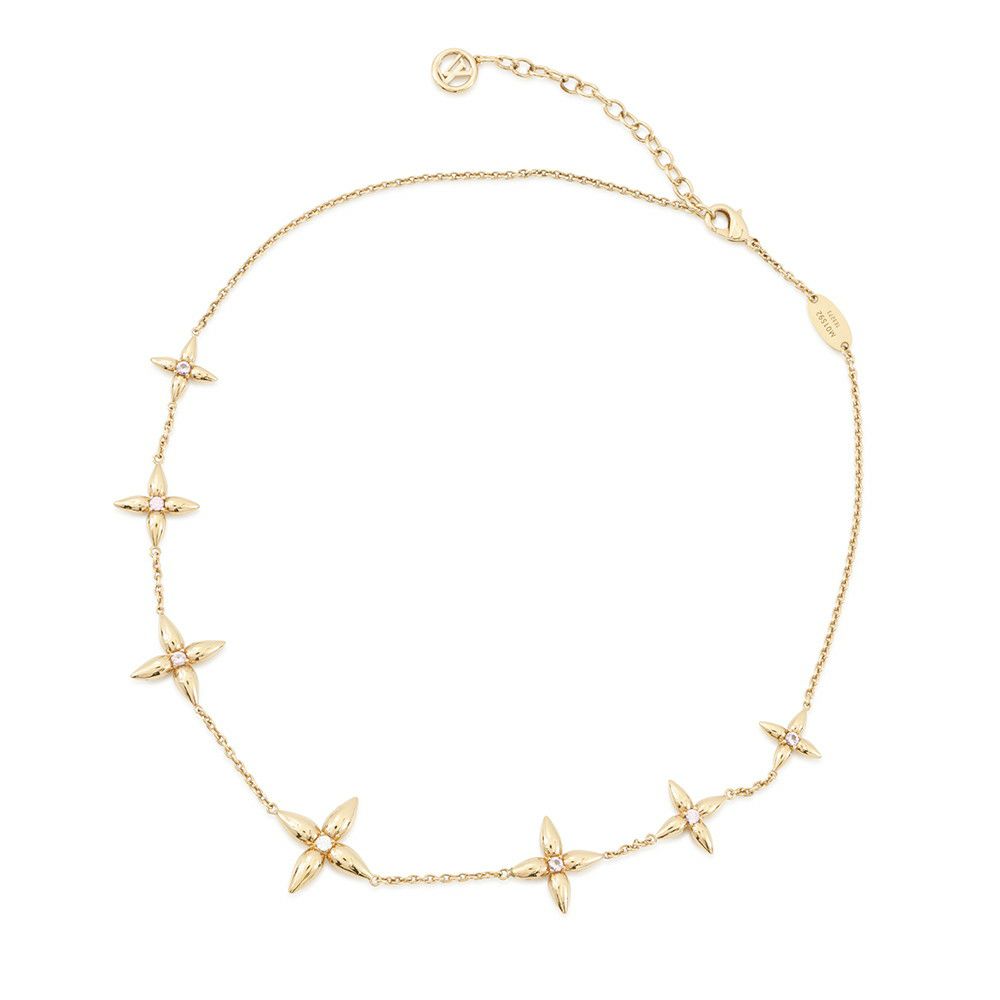 ルイヴィトン ネックレス ルイゼット シグネチャー メタル ラインストーン M01592 LOUIS VUITTON アクセサリー