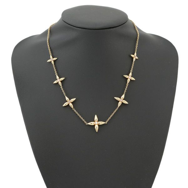 ルイヴィトン ネックレス ルイゼット シグネチャー メタル ラインストーン M01592 LOUIS VUITTON アクセサリー