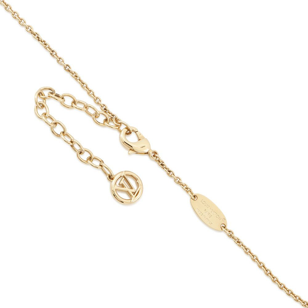 ルイヴィトン ネックレス ルイゼット シグネチャー メタル ラインストーン M01592 LOUIS VUITTON アクセサリー