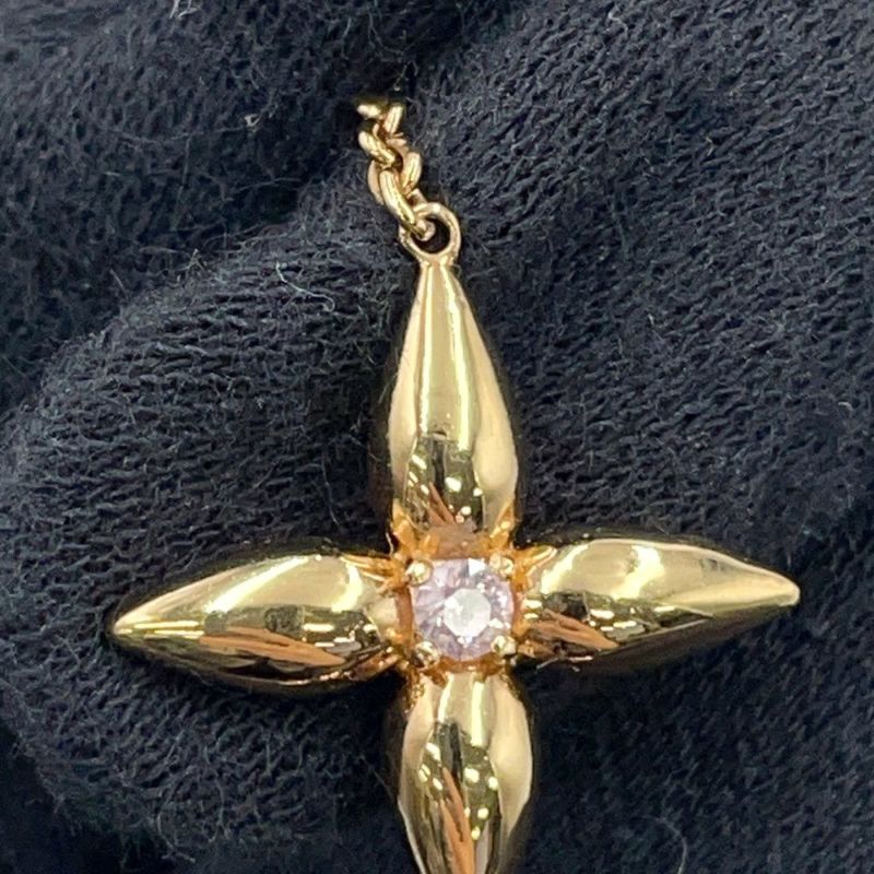 ルイヴィトン ネックレス ルイゼット シグネチャー メタル ラインストーン M01592 LOUIS VUITTON アクセサリー