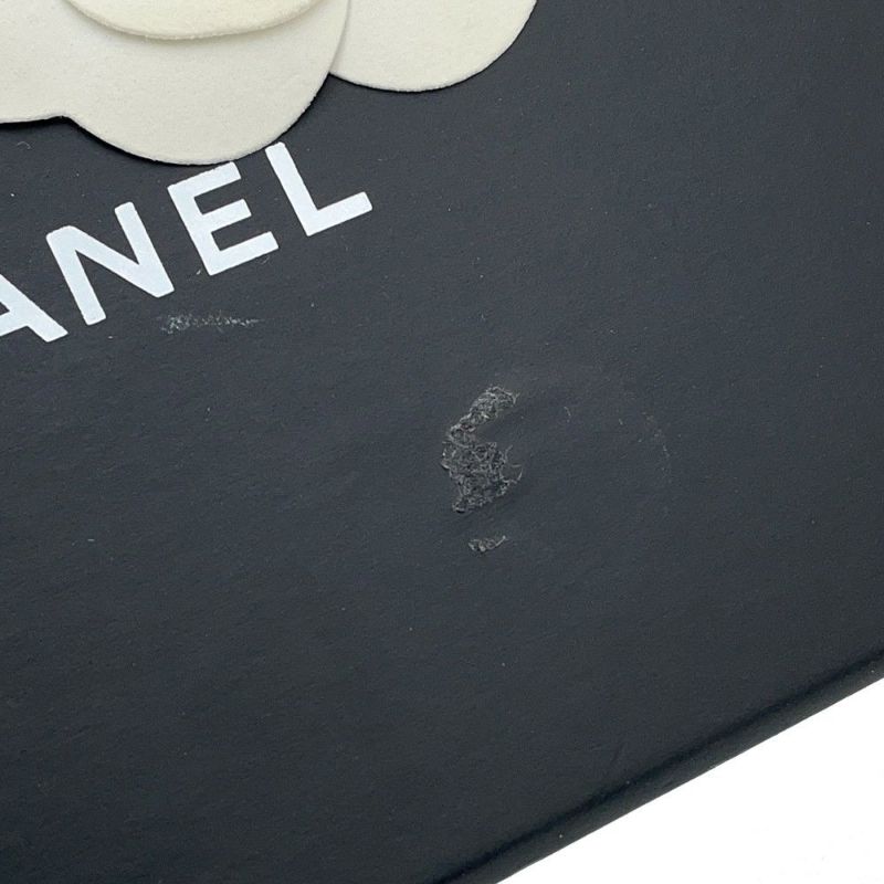 シャネル カードケース ココマーク マトラッセ キャビアスキン A80799 CHANEL 名刺入れ