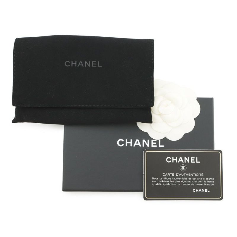 シャネル カードケース ココマーク マトラッセ キャビアスキン A80799 CHANEL 名刺入れ