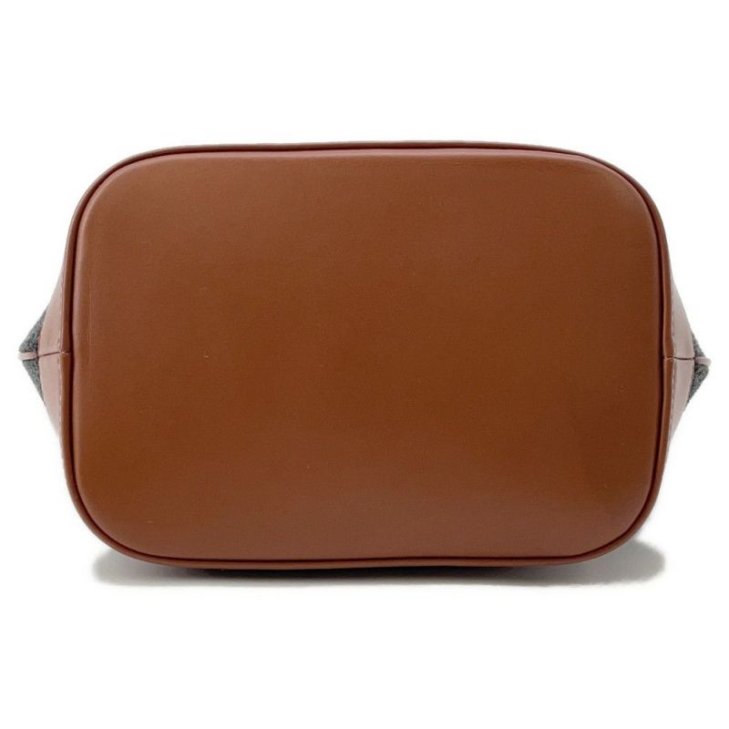 セリーヌ ショルダーバッグ スモール ロゴ フェルト レザー CELINE バッグ