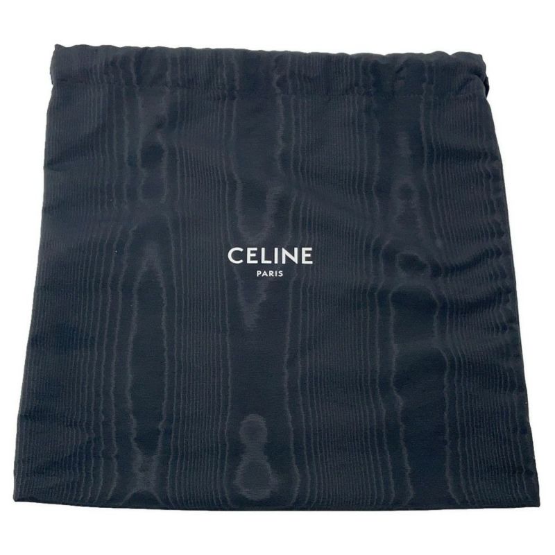 セリーヌ ショルダーバッグ スモール ロゴ フェルト レザー CELINE バッグ