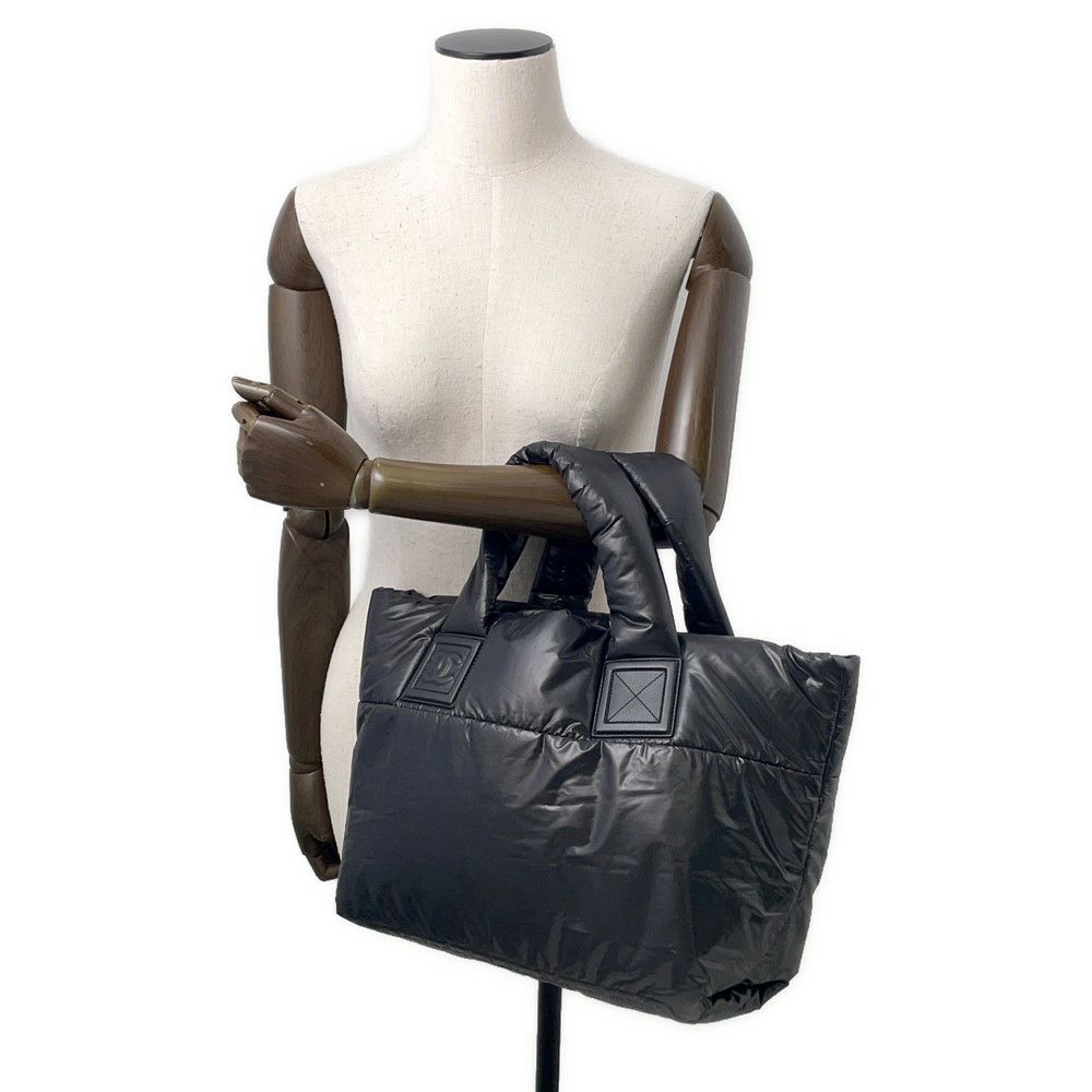 シャネル トートバッグ コココクーン ココマーク スモールトート A47108 CHANEL バッグ 黒