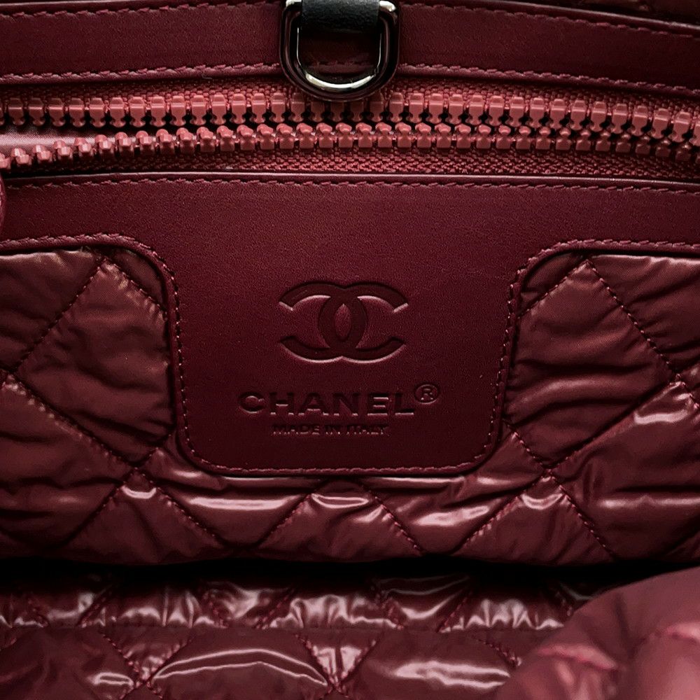 シャネル トートバッグ コココクーン ココマーク スモールトート A47108 CHANEL バッグ 黒