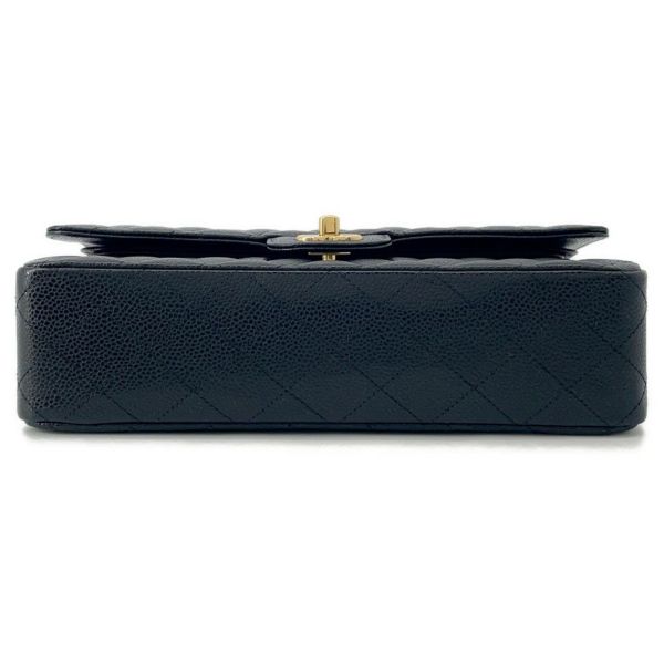 シャネル チェーンショルダーバッグ マトラッセ25 ココマーク キャビアスキン A01112 CHANEL バッグ 黒