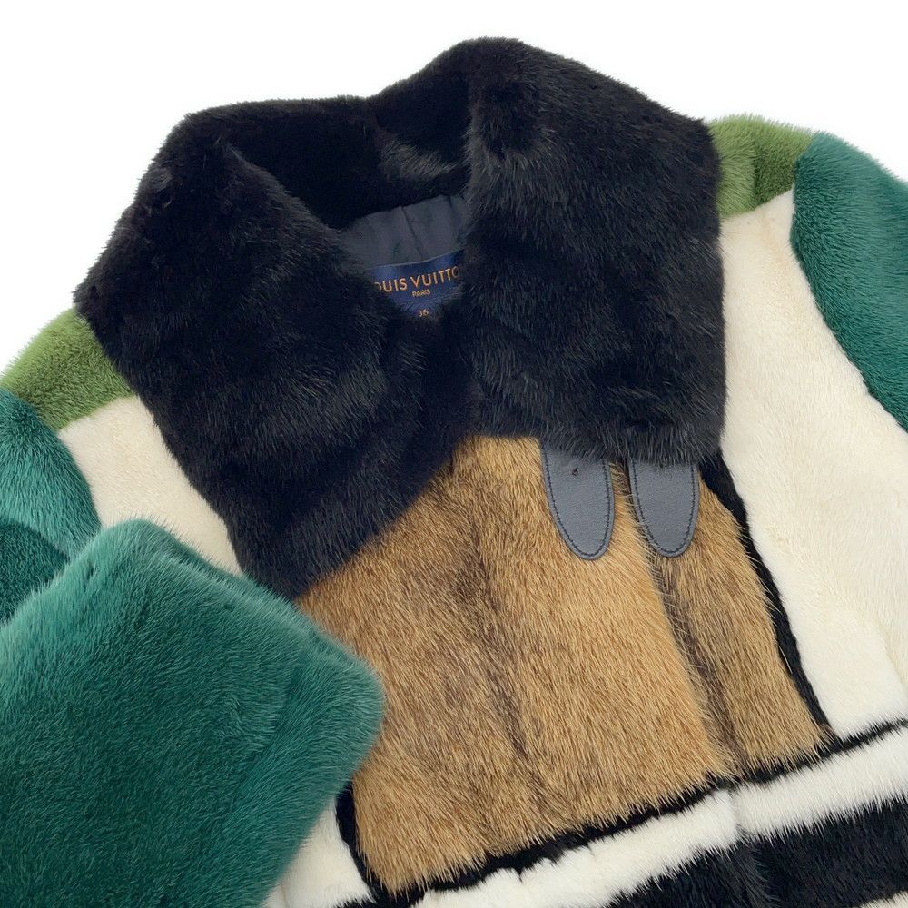 ルイヴィトン ジャケット ミンクファー レディースサイズ36 LOUIS VUITTON