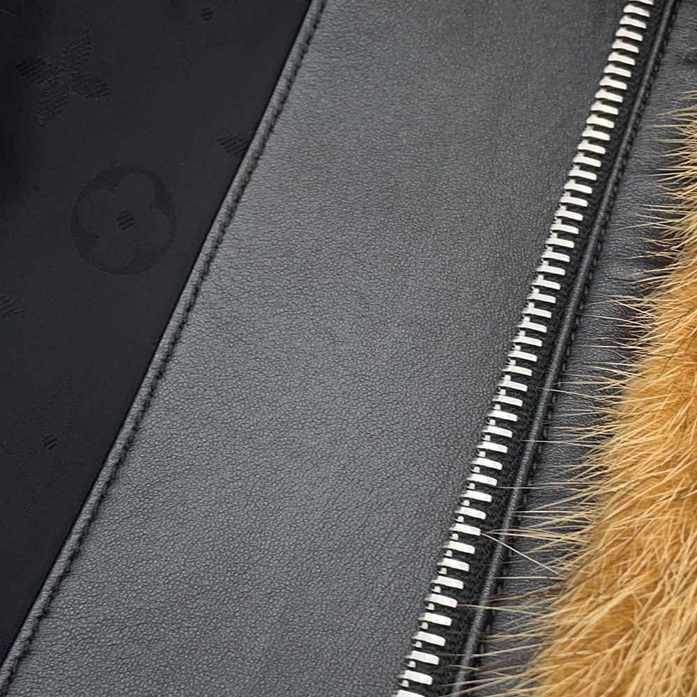 ルイヴィトン ジャケット ミンクファー レディースサイズ36 LOUIS VUITTON