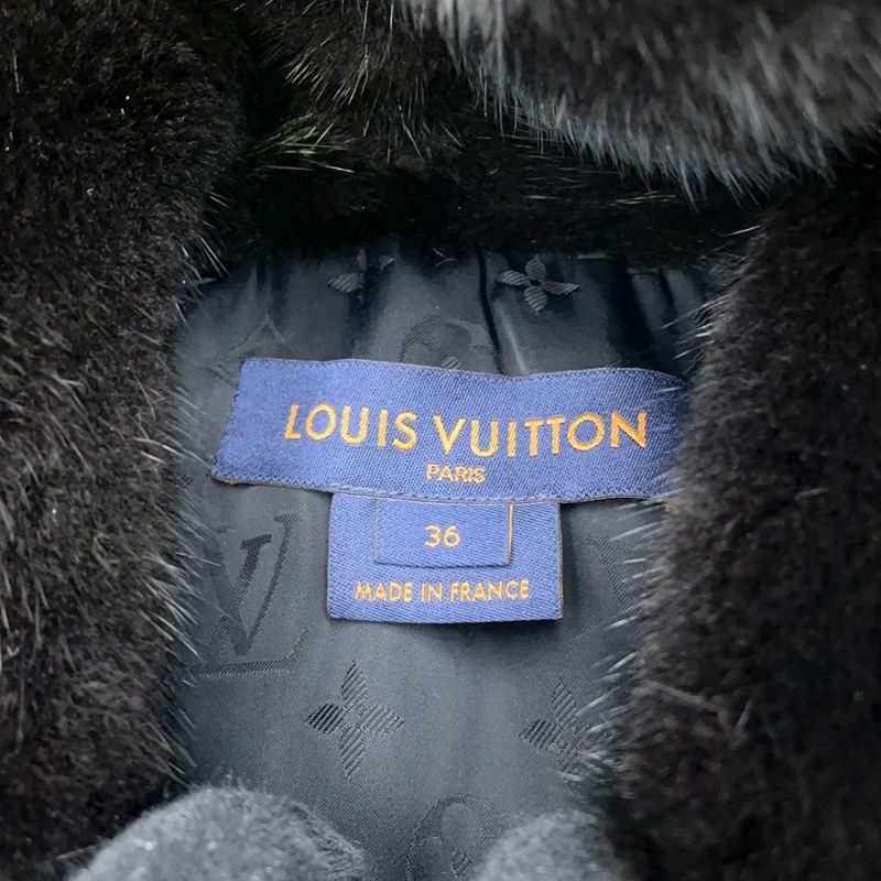 ルイヴィトン ジャケット ミンクファー レディースサイズ36 LOUIS VUITTON