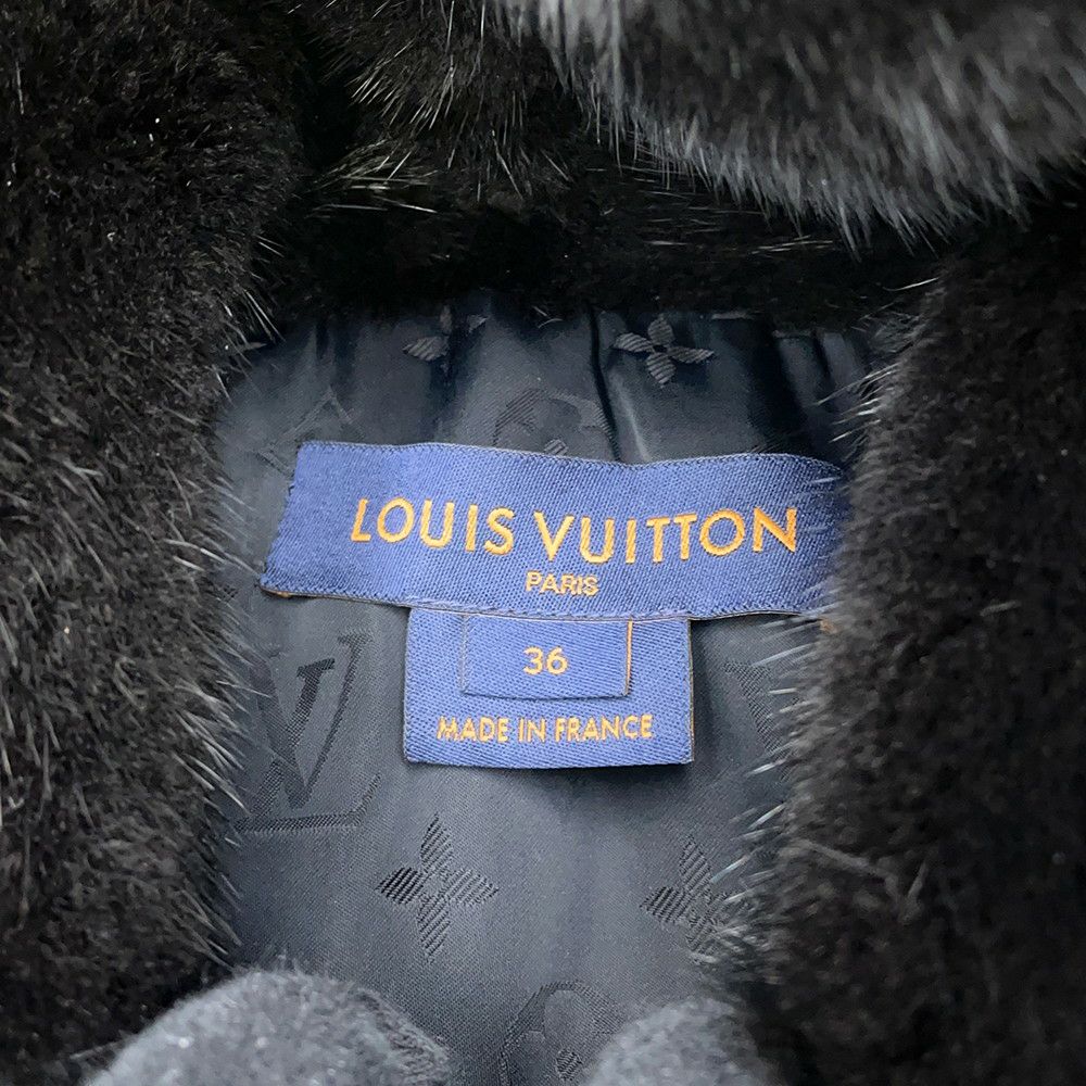 ルイヴィトン ジャケット ミンクファー レディースサイズ36 LOUIS VUITTON