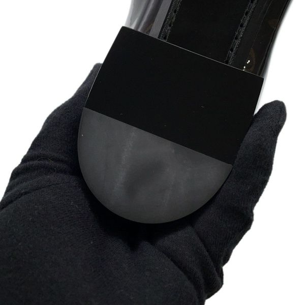 ルイヴィトン シューズ LVヴァンドームライン  ダービー モノグラム パテント サイズ6 LOUIS VUITTON メンズ 黒