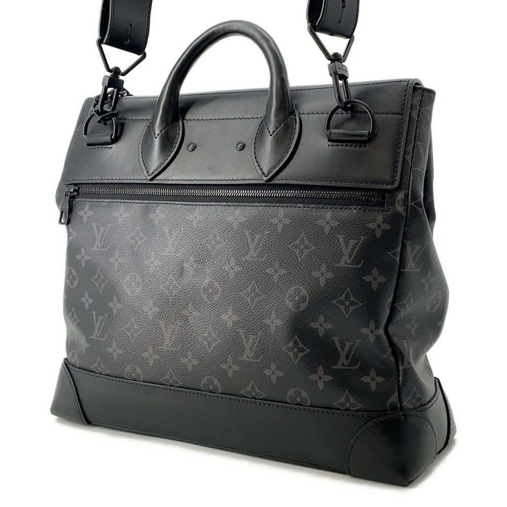 ルイヴィトン ハンドバッグ モノグラム・エクリプス スティーマーPM M44731 LOUIS VUITTON 2way 黒 ブラック