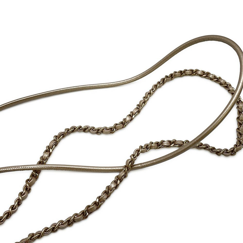 シャネル ハンドバッグ CHANEL 22 ミニ ココマーク シャイニーカーフレザー AS3980 CHANEL 2wayバッグ