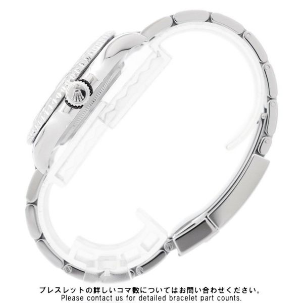 ロレックス ヨットマスター ロレジウム SS/プラチナ ランダムシリアル ルーレット 116622 ROLEX 腕時計 ブルー文字盤