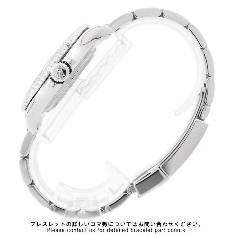 ロレックス ヨットマスター ロレジウム SS/プラチナ ランダムシリアル ルーレット 116622 ROLEX 腕時計 ブルー文字盤