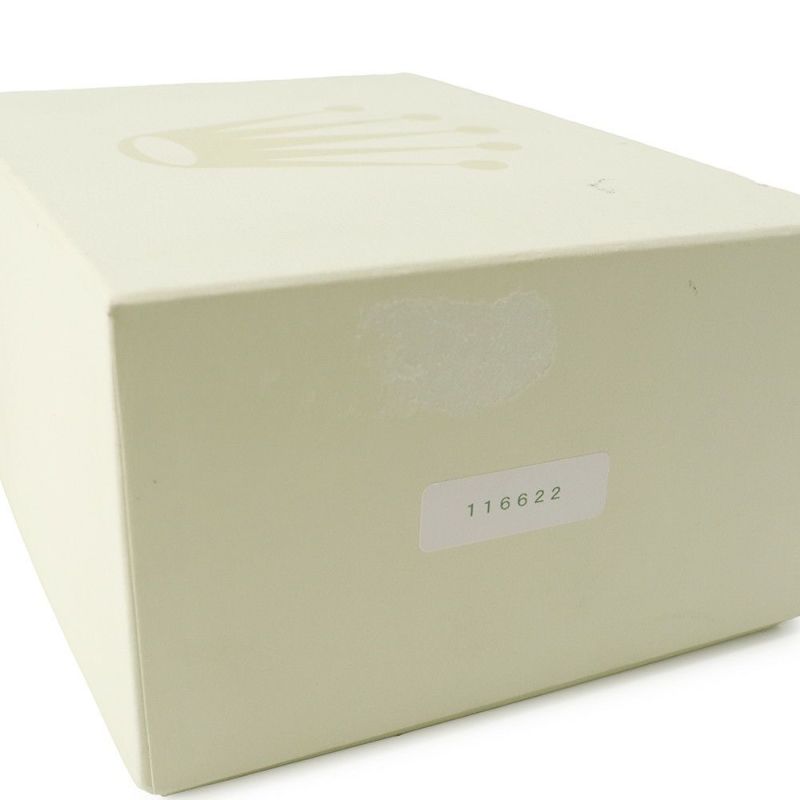 ロレックス ヨットマスター ロレジウム SS/プラチナ ランダムシリアル ルーレット 116622 ROLEX 腕時計 ブルー文字盤