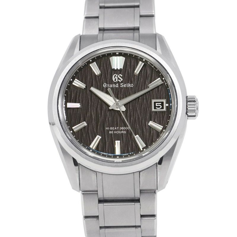 セイコー グランドセイコー エボリューション9 SLGH017 SEIKO 腕時計 黒文字盤 白樺林