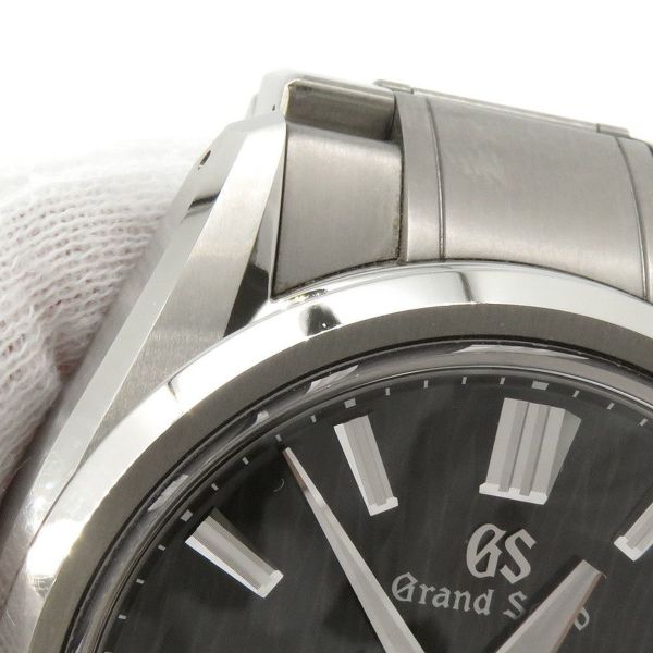 セイコー グランドセイコー エボリューション9 SLGH017 SEIKO 腕時計 黒文字盤 白樺林