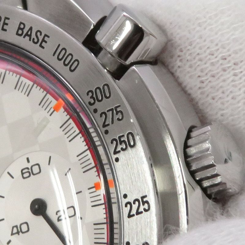 オメガ スピードマスター レーシング ミハエル・シューマッハ 限定4000本 3517.30.00 シルバー文字盤