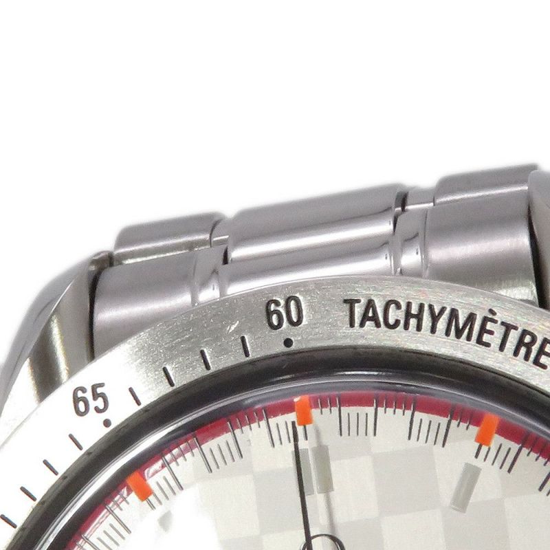 オメガ スピードマスター レーシング ミハエル・シューマッハ 限定4000本 3517.30.00 シルバー文字盤