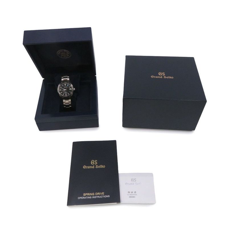 セイコー グランドセイコー ヘリテージコレクション マスターショップ限定モデル SBGA041 黒文字盤