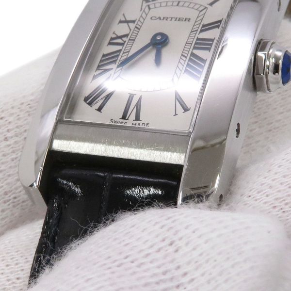 カルティエ タンク アメリカン SM WSTA0016 Cartier 腕時計 シルバー文字盤
