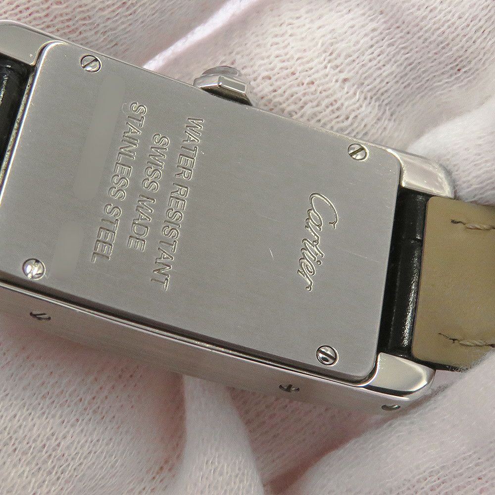 カルティエ タンク アメリカン SM WSTA0016 Cartier 腕時計 シルバー文字盤