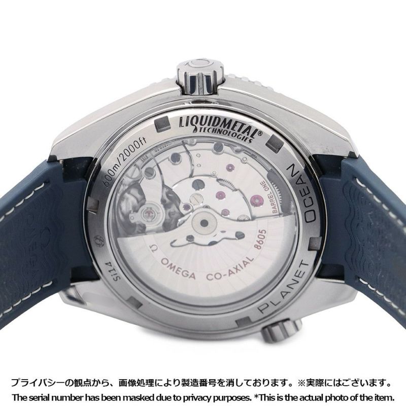 オメガ シーマスター 600 プラネットオーシャン GMT 232.92.44.22.03.001 OMEGA 腕時計 ウォッチ ブルー文字盤