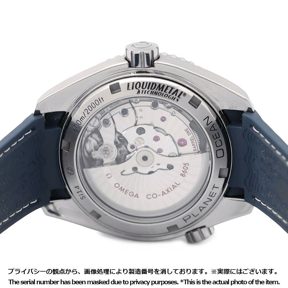 オメガ シーマスター 600 プラネットオーシャン GMT 232.92.44.22.03.001 OMEGA 腕時計 ウォッチ ブルー文字盤