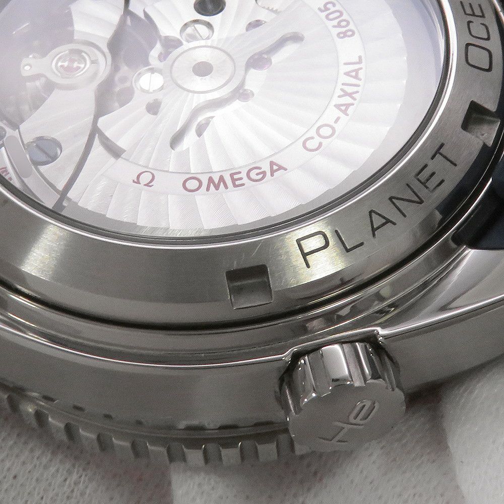 オメガ シーマスター 600 プラネットオーシャン GMT 232.92.44.22.03.001 OMEGA 腕時計 ウォッチ ブルー文字盤