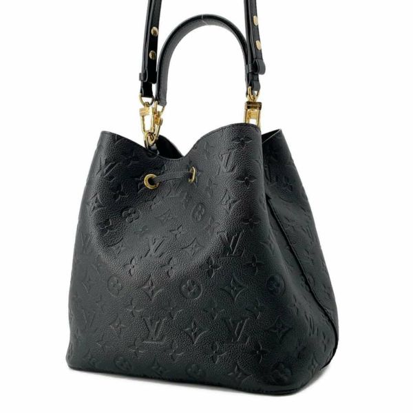 ルイヴィトン ハンドバッグ モノグラム・アンプラント ネオノエ M45256 LOUIS VUITTON 2wayショルダー 黒